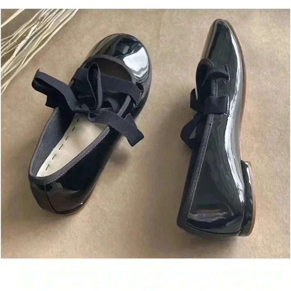 me Zara Patent Leather Ballet Flats Size 32 | 1